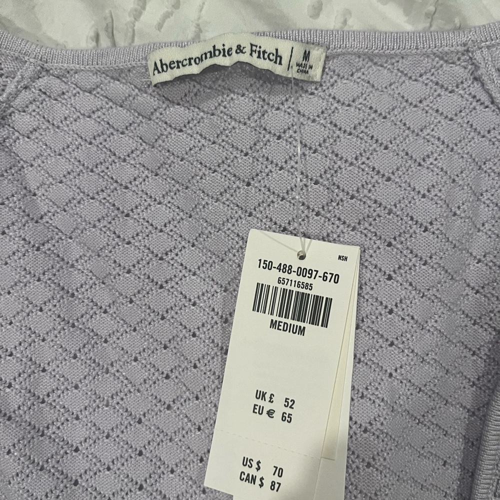NWT Abercrombie bodysuit